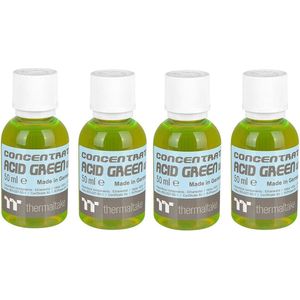 Thermaltake TT Premium Kleurconcentraat (voor waterkoelvloeistoffen, 4 x 50 ml) neongroen