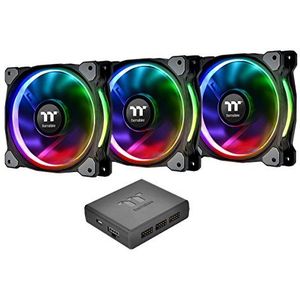 Thermaltake - Riing Plus 14 RGB TT Premium Editie - Ventilator - Zwart - 140 mm