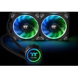 Thermaltake - Floe Riing RGB 280 - CPU Waterkoeler - Zwart - Aluminium