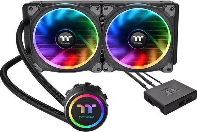 Thermaltake - Floe Riing RGB 280 - CPU Waterkoeler - Zwart - Aluminium