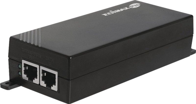 Edimax - GP-101IT - Netwerk Poe Injector - Gigabit - Zwart - 30W