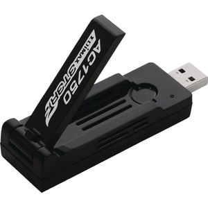 Edimax - EW-7833UAC - USB-A - WLAN Dongle - Dual Band AC1750 - Externe Antenne