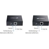 Edimax - GP-101ITE - PoE Extender - Zwart - 1Gbps - 2 Havens