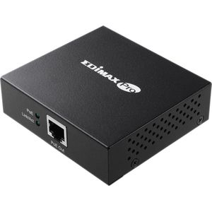 Edimax - GP-101ITE - PoE Extender - Zwart - 1Gbps - 2 Havens