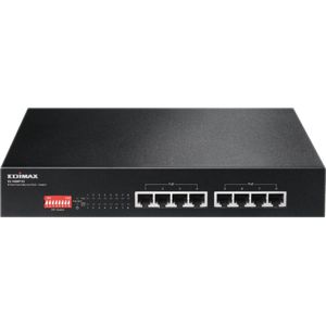 Edimax - ES-1008P V2 - Switch - 8 PoE+ Poorten - Compact