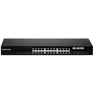 Edimax GS-5424G netwerk-switch Managed Gigabit Ethernet (10/100/1000) 1U Zwart