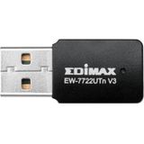 EDIMAX EW-7722UTN V3 WiFi-adapter USB 2.0