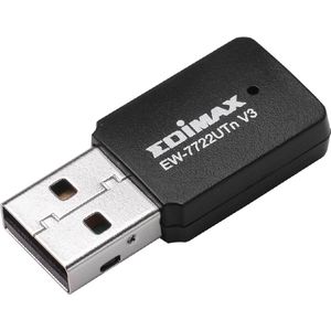 Edimax - EW-7722UTn V3 - WLAN / Wi-Fi Dongle - N300 / 300 Mbps