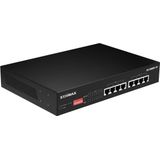 Edimax - GS-1008PL V2 - Gigabit Ethernet Switch - 8 Poorten - Zwart
