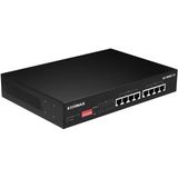 Edimax Switch GS-1008PL V2 - Gigabit Ethernet - Zwart