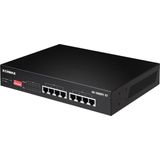 Edimax - GS-1008PL V2 - Gigabit Ethernet Switch - 8 Poorten - Zwart