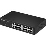 Edimax - GS-1016 V2 - Gigabit Ethernet Switch - Zwart - 16 Poorten