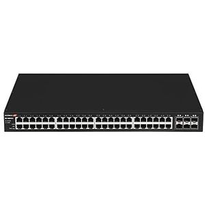 Edimax - Pro GS-5654LX - Netwerkschakelaar - Zwart - 48 Gigabit-poorten - 6 SFP+ poorten