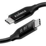 EDIMAX - UC4-serie USB4 Thunderbolt 3-kabel - 1m - Type C - 40Gbps