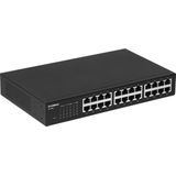 Edimax - GS-1024 - Netwerk-Switch - Zwart - Gigabit Ethernet - 24-Poorts