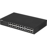 Edimax - GS-1024 - Netwerk-Switch - Zwart - Gigabit Ethernet - 24-Poorts