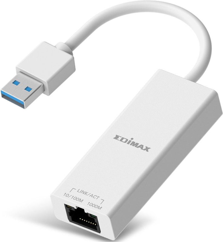EDIMAX - EU-4306 V2 - Netwerkadapter - Zwart - USB-A 3.2 Gen 1
