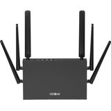 Edimax - WL-Router 5G-8649AX - Router - Zwart - Wi-Fi 6