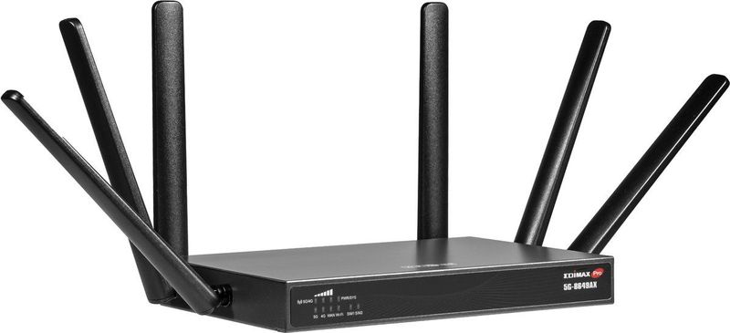 Edimax - WL-Router 5G-8649AX - Router - Zwart - Wi-Fi 6