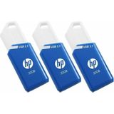 HP - x755w - USB-stick - 32GB - Blauw, Wit