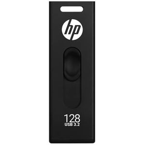 HP x911w 128 GB SSD 3.2 USB-stick, leessnelheid van 500 MB/s, schrijfsnelheid 450 MB/s, Push and Pull Design