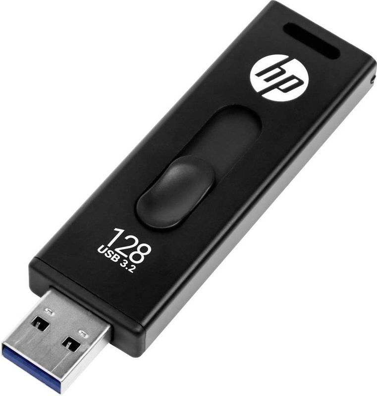 HP x911w USB flash drive 128 GB USB Type-A 3.2 Gen 1 (3.1 Gen 1) Zwart