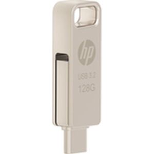 HP 128GB x206c OTG 3.2 Type-C/Type-A Metal Flash Drive