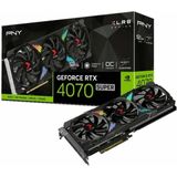 PNY - RTX 4070 Super VERTO - Videokaart - 12 GB - Zwart - NVIDIA Ada Lovelace