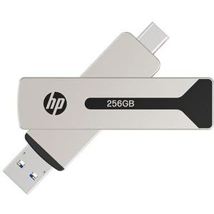 USB-Stick - Draaibaar ontwerp - USB-A en USB-C - 1000 MB/s Lezen