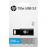 HP 712w USB flash drive 256 GB USB Type-A 3.2 Gen 1 (3.1 Gen 1) Zwart
