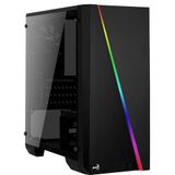 Aerocool - Cylon Mini - Pc-behuizing - Zwart - Acryl - RGB LED