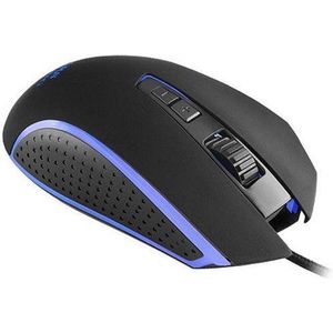 Mars Gaming voor spellen MM018 Zwart (Bedraad), Muis, Zwart