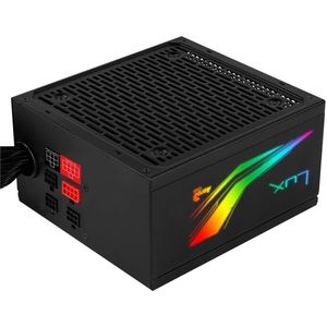 AeroCool LUX RGB 550M power supply unit 550 W 20+4 pin ATX Zwart