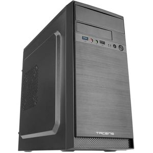 Tacens - AC4500 - PC Behuizing - Zwart - Aluminium
