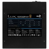 AeroCool - LUX 550W - PC Voeding - Zwart - 80Plus Bronze