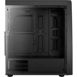 Aerocool - Bolt - PC-Behuizing - Zwart - RGB-LED - Acrylglas
