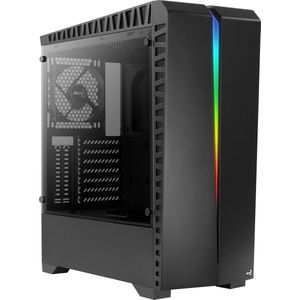 AeroCool - Scar - Midi Toren - PC-behuizing - Zwart - ATX, mATX, Mini-ITX