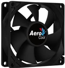 AeroCool - Force 8 - PC Ventilator - Zwart - 80 mm