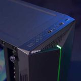 Aerocool Split Midi-Toren Zwart Acryl