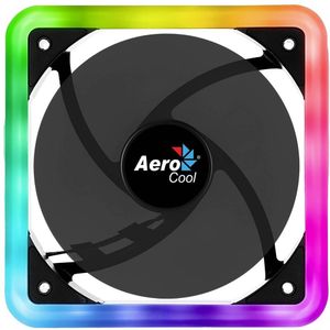 AeroCool - Rand - Ventilator - Zwart - 140mm - RGB LED Verlichting