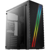 ATX Semi-tower Box Aerocool STREAK RGB USB 3.0 Black