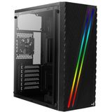 ATX Semi-tower Box Aerocool STREAK RGB USB 3.0 Black