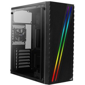 ATX Semi-tower Box Aerocool STREAK RGB USB 3.0 Black