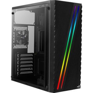 ATX Semi-tower Box Aerocool STREAK RGB USB 3.0 Black
