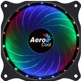 AeroCool - Cosmo - Computerkastventilator - Zwart - 12 cm - 1x LED Verlichting