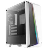 Aerocool - CYLONPROWG - PC-behuizing - Wit - Gehard Glas - RGB