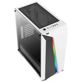 Aerocool - CYLONPROWG - PC-behuizing - Wit - Gehard Glas - RGB