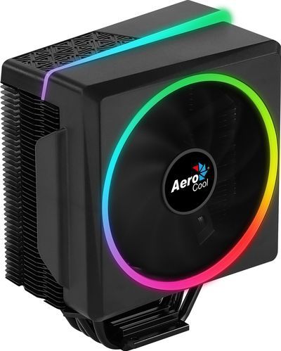 AeroCool - Cylon - Processorkoeler - Zwart - PWM Luchtkoeling met RGB LED