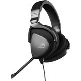 ASUS ROG Delta Core Wired Gaming Headset (Detachable Discord Certified Mic, 7.1 Surround Sound, 50mm Drivers, Hi-Res Audio, 3.5mm, For PC, Mac, Switch, Xbox One, PS4, PS5, Mobile Devices)- Black