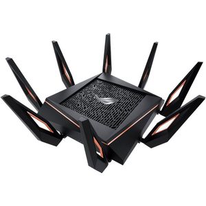 ASUS GT-AX11000 draadloze router Gigabit Ethernet Tri-band (2.4 GHz / 5 GHz / 5 GHz) Zwart